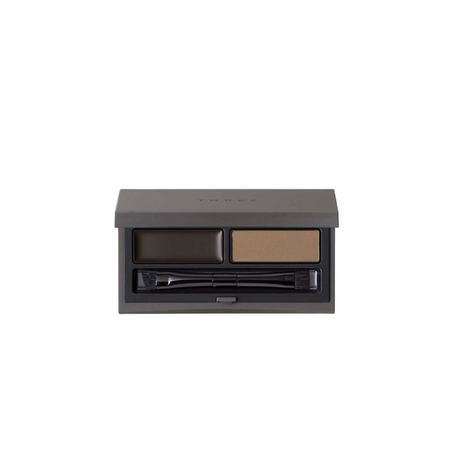 THREE Advanced Identity Brow Shaping Duo/ Color: 04 Dark Brown