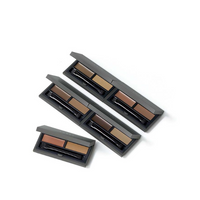 THREE 高效塑型雙色眉粉/色號：05 紅棕