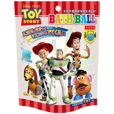 Disney Pixar Toy Story Bath Ball, Effervescent Bath Ball, Salty Soda Scent
