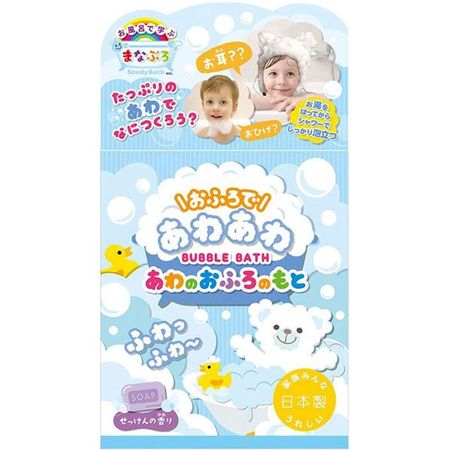 Learning in the bath Manaburo Bubble in the bath Bubble bath base Soap scent