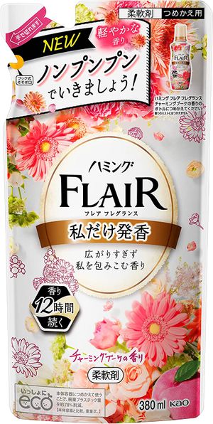 Kao Humming Flare Fragrance Charming Bouquet Scent Refill 380ml