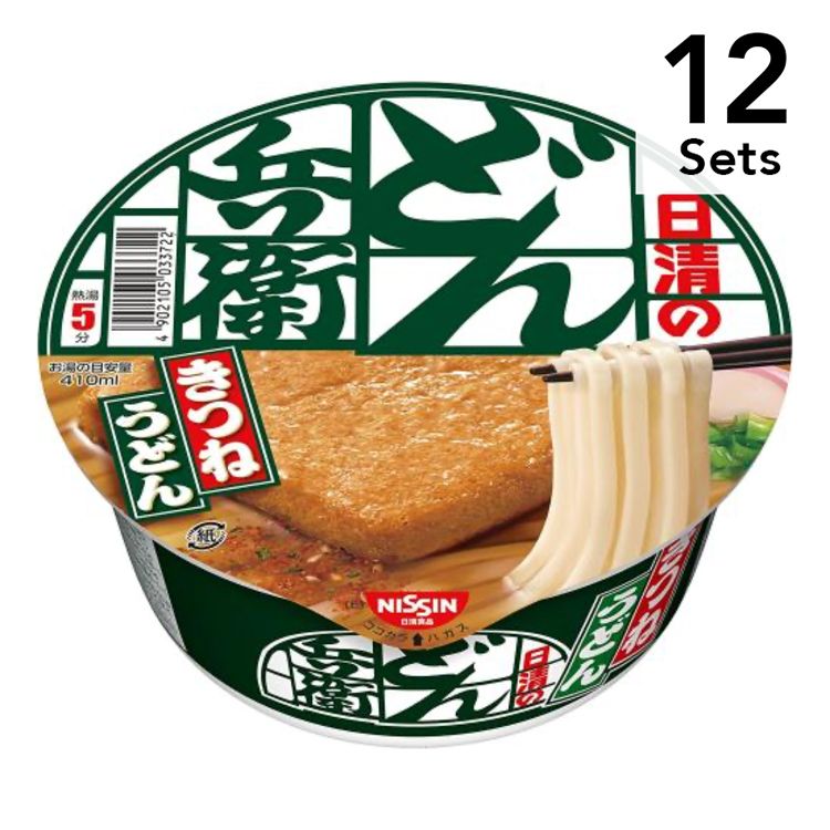 [12 세트] Nissin Donbei Kitsune Udon East 96G