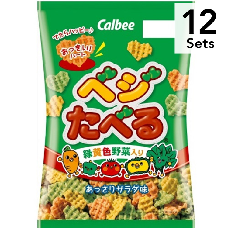 Calbee 【12入組】蔬菜主義 清爽沙拉
