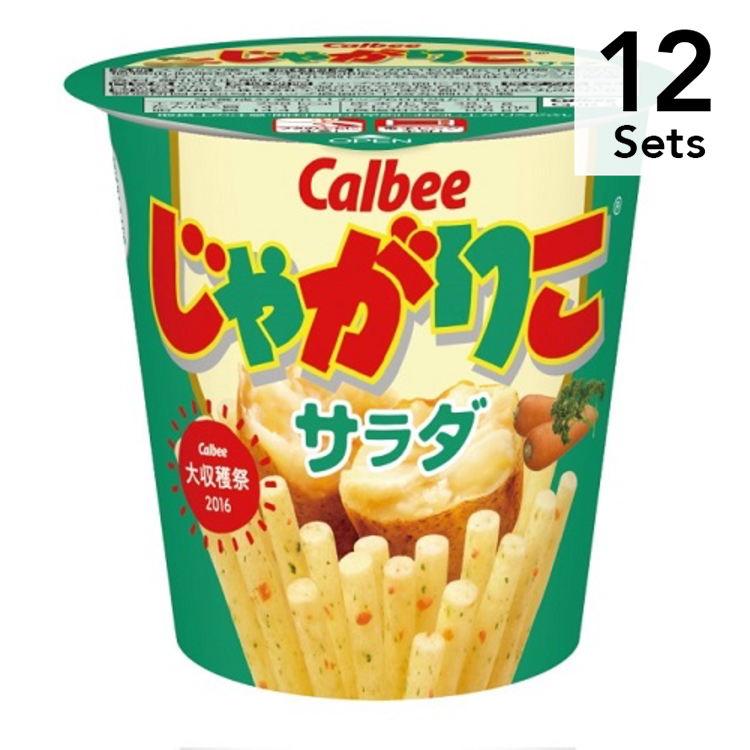 Calbee jagarico 【12入組】Jagariko沙拉口味薯條