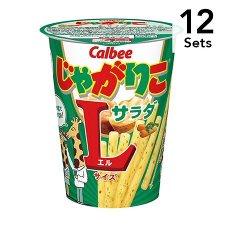 【12個セット】じゃがりこ サラダ Lサイズ