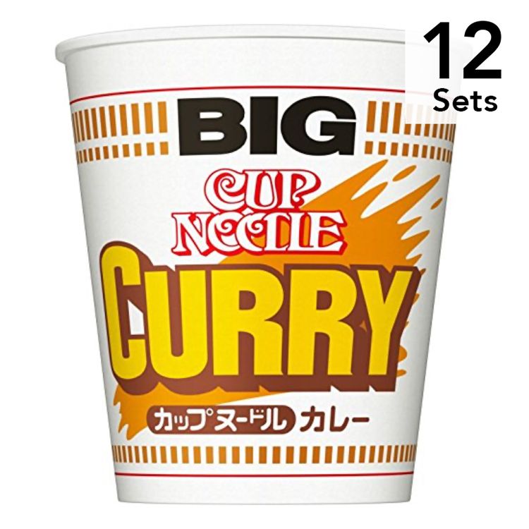 [12 조각] 컵 국수 카레 큰 120g
