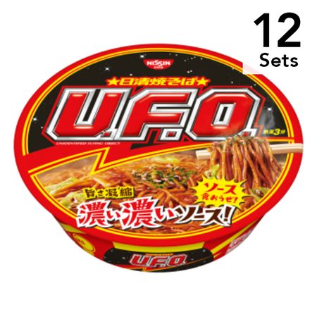 【12개 세트】닛신 야키소바 UFO 박스 판매 12개