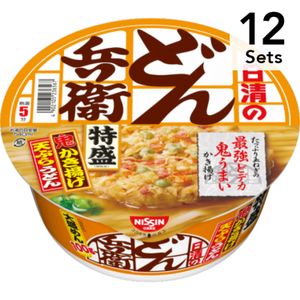 【Set of 12】Nissin Nissin Nissin's Donbei Special Mikakiki -fried Udon 138g