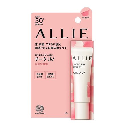 ALLIE Chrono Beauty Color On UV Cheek 01 LUCENT PINK 15g