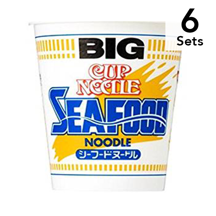 日清食品 合味道 【6入組】日清食品 杯麵 海鮮味 大容量 104g