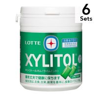 【6個セット】キシリトールガムライムミントFボトル