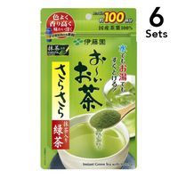 【6個セット】伊藤園 お～いお茶 抹茶入りさらさら緑茶 80g