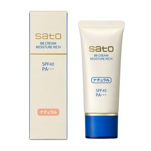 Sato BB Cream Moisture Rich Natural 40g