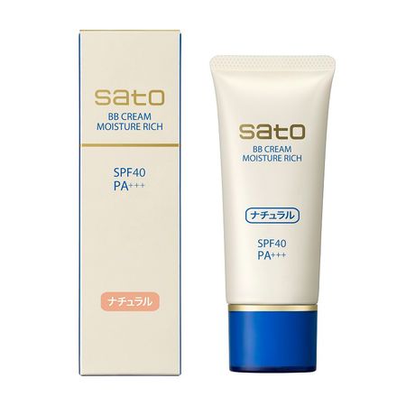 Sato BB霜 保湿滋润 自然 40g