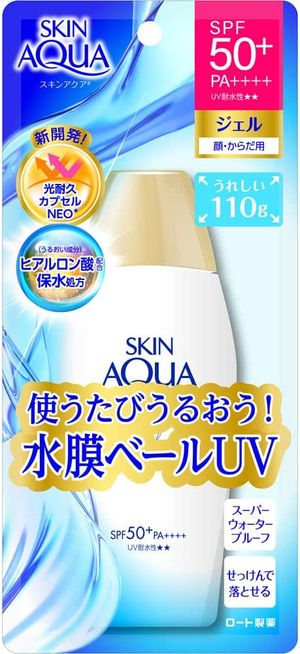 Rohto Pharmaceutical Skua Aqua Super潮湿Chargel 110g