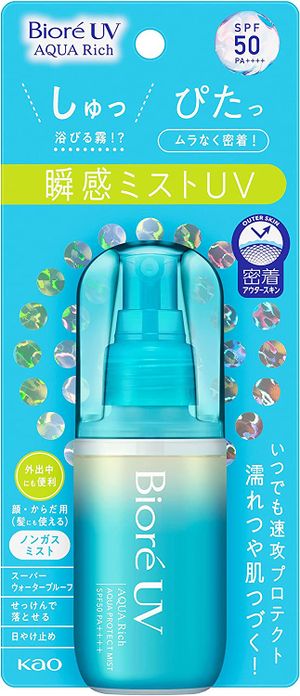 Kao Biore UV Aqua Rich Aqua Protect 미스트 60ml