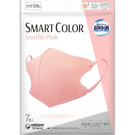 Unicharm Super Comfortable SMARTCOLOR Pink Regular 7 sheets