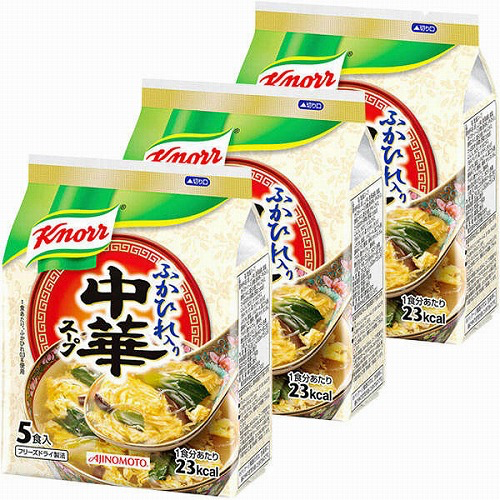 【3个装】  味之素Knorr 中华即溶汤 5食入