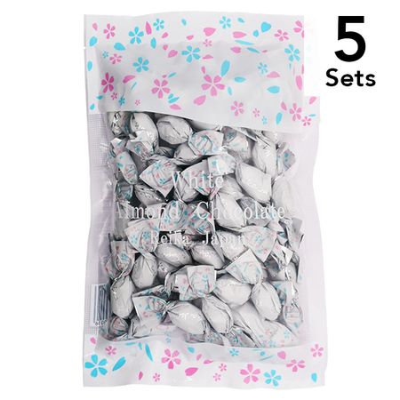 [ 5個入組] 白杏仁巧克力 5袋裝 250g (含包裝紙)
