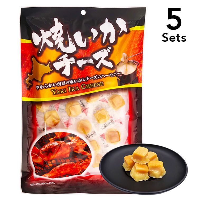 【5개 세트】구운 오징어 치즈 140g