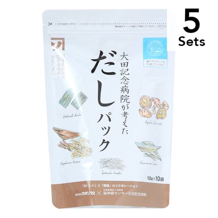 【5개 세트】오타 기념 병원이 개발한 다시 팩 (10g×10팩)