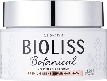 KOSE Bioliss Premium Night Repair Hair Mask Treatment 200g