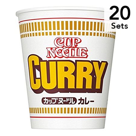 [Set of 20] Nissin Foods Cup Noodles Curry