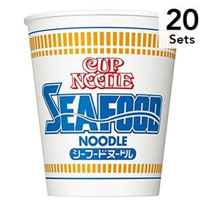 【Set of 20】Nissin Food Cup Noodle Seafood 74g