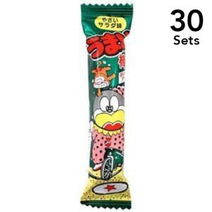 【30個セット】うまい棒 野菜サラダ