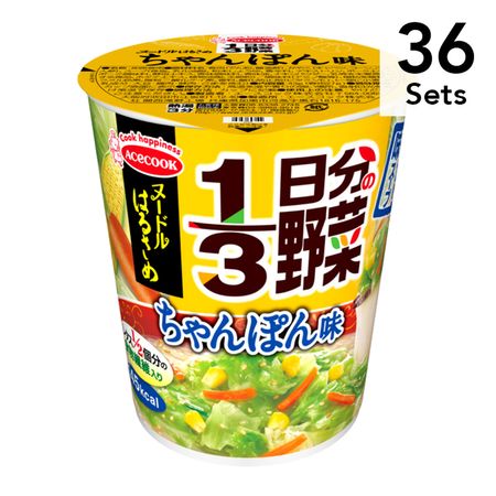【36개 세트】누들 하루사메 1/3일분의 야채 짬뽕 [가공식품]