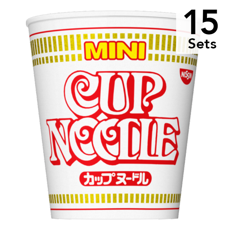 日清食品 【15件入組】日清杯麵迷你36g