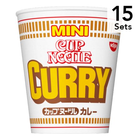 【Set of 15】Nissin Cup Noodle Curry Mini 43G