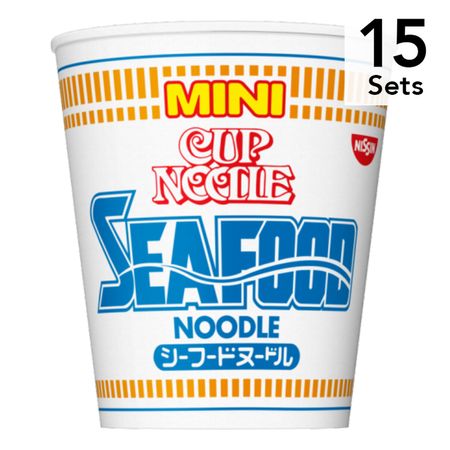 [15 세트] Nissin Cup Noodle Seafood Mini 38g