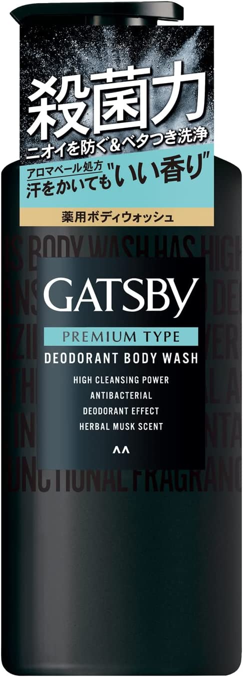 mandom GATSBY Mandom Gatsby（Gatsby）優質類型除臭劑沐浴露380ml