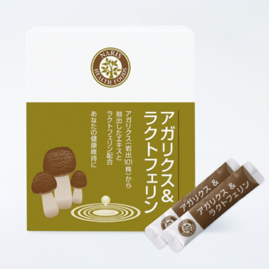 NARIS Agaricus & Lactoferrin (2.0 g × 30 sachets)