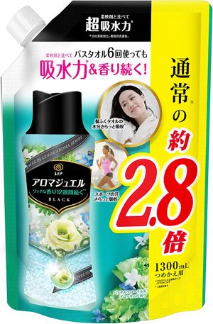 P & G Lenoa Aroma Jewel A fragrant beads pastel floral & blossom refill super oversized 1300ml
