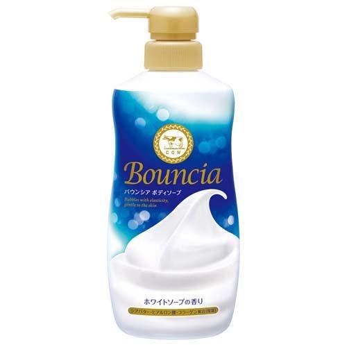 牛乳香皂公斤社 Bouncia 牛奶肥皂彈藥肥皂白肥皂氣味480毫升