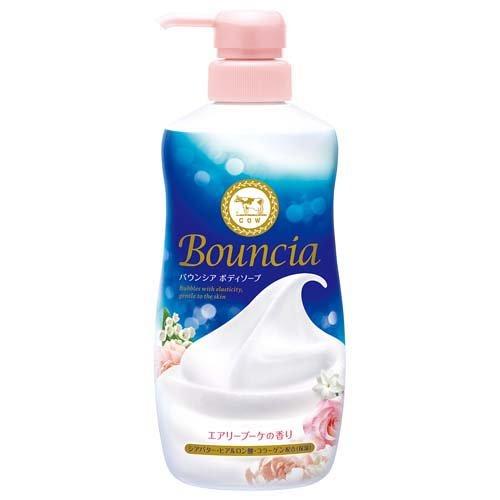 牛乳香皂公斤社 Bouncia 牛奶肥皂bouncey身體肥皂airy花束氣味480毫升