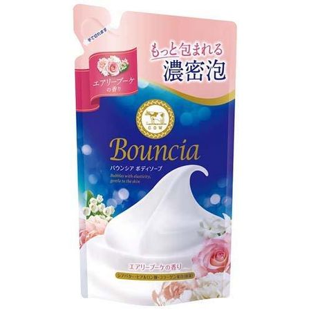 우유비누 바운시아 바디워시 에어리 부케향 리필 360ml
