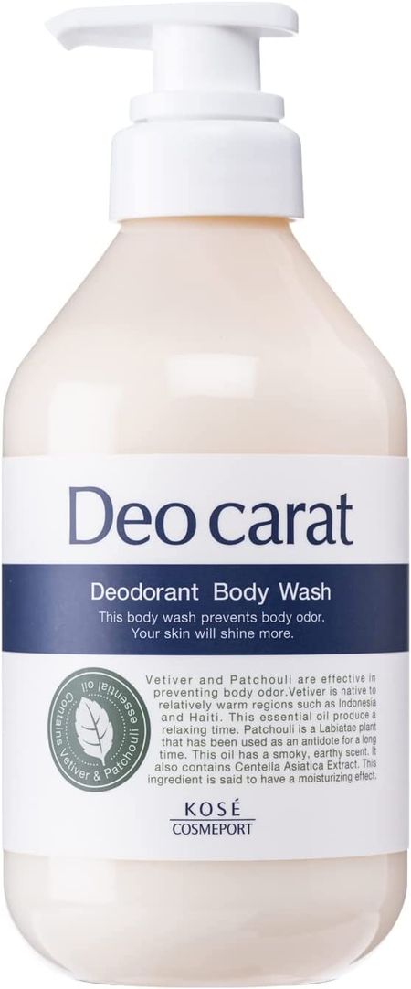 KOSE Cosmeport Deocarat Medicated Body Wash Pump 450mL