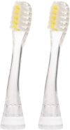 Pigeon First Electric Toothbrush Replacement Brushes for Ages 12 Months and Up, Pack of 2
