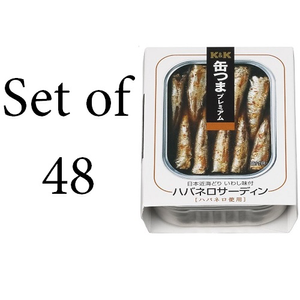 【Set of 48】Can Tsuma Premium Japan Immediate Water Dori Habanero Sardin
