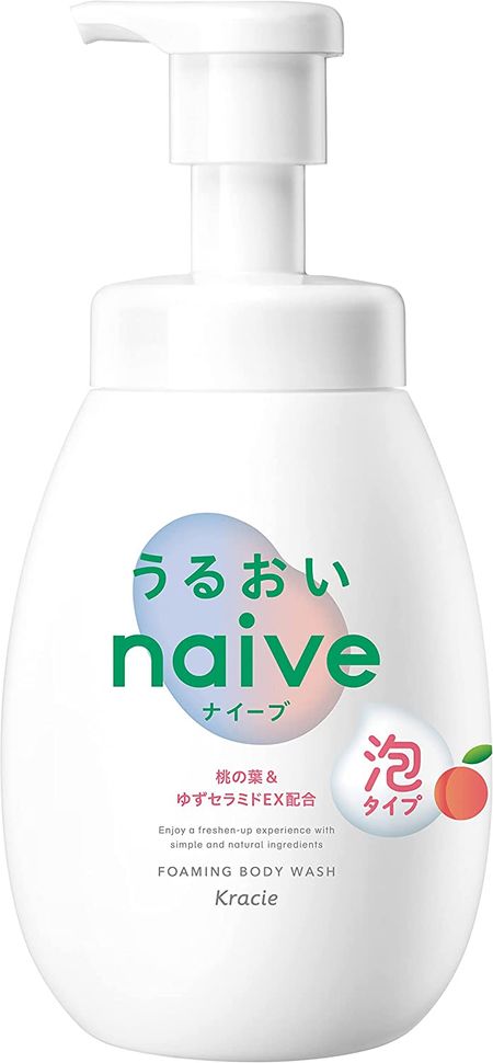 Kracie Naive 泡沫沐浴露（保濕型）按壓泵 600ml