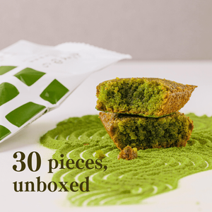 [Set of 3] [Gluten-free] Uji Matcha Financier 10 pieces (no box)