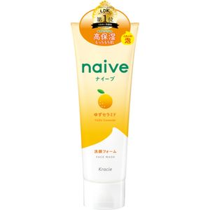 Naive facial cleansing foam (Contains Yuzu Ceramide)