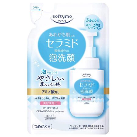 Softymo 神经酰胺泡沫洁面乳（补充装）