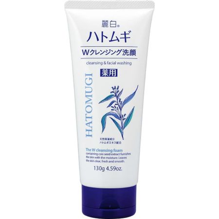 Kumano Oil Reihaku Medicinal Job's Tears Double Cleansing Foam