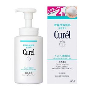 Kao Curel Dirty moisturizing foam face wash Large size bottle 300ml