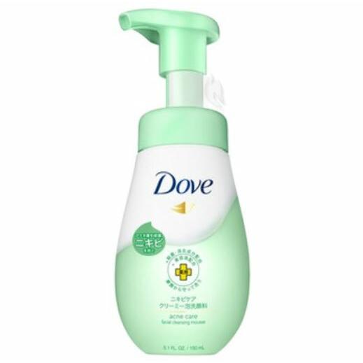 unilever DOVE/多芬 聯合利華日本 Dove（多芬）抗痘溫和泡沫洗面乳 150ml