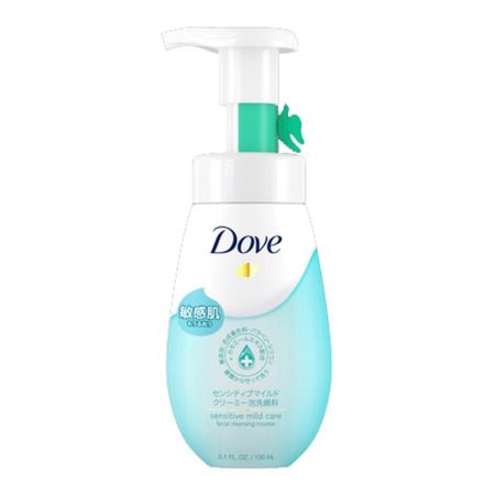 유니레버 재팬 도브 센서티브 마일드 크리미 거품 클렌저 150ml